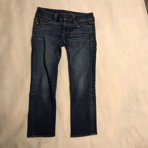 American Eagle size 4 Artist Capri jeans